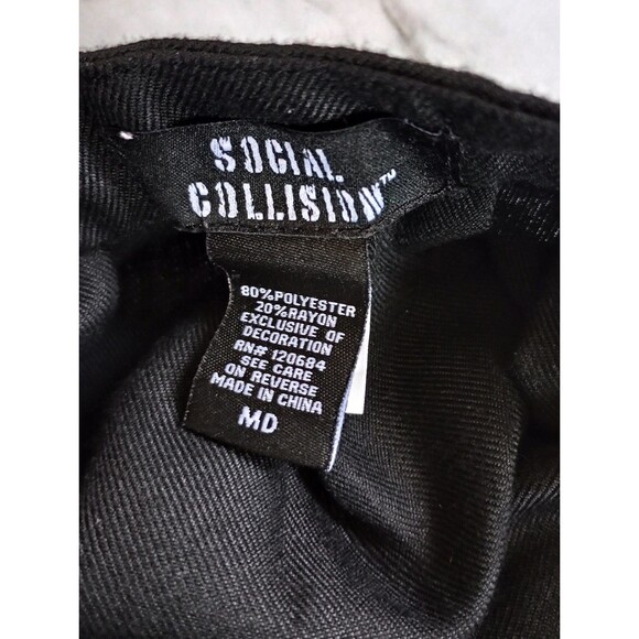 Social Collision Cheerleader School Pleated Skirt Size Medium - Picture 3 of 8